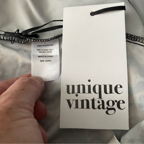 BLACK CAT HALLOWEEN JAYNE SWING SKIRT BY UNIQUE VINTAGE 1X/16 - Picture 11 of 15